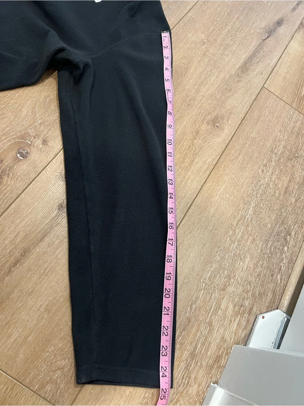 North Face Black Fleece Jacket quarter zip. Light weight fleece